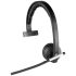 Logitech H820E Mono Wireless Headset - Black High Quality Sound, Bi-Directional ECM Microphone, In-Call Indicator Light, On-Boom Mute Button, Comfort Wearing,  Light-Weight Design
